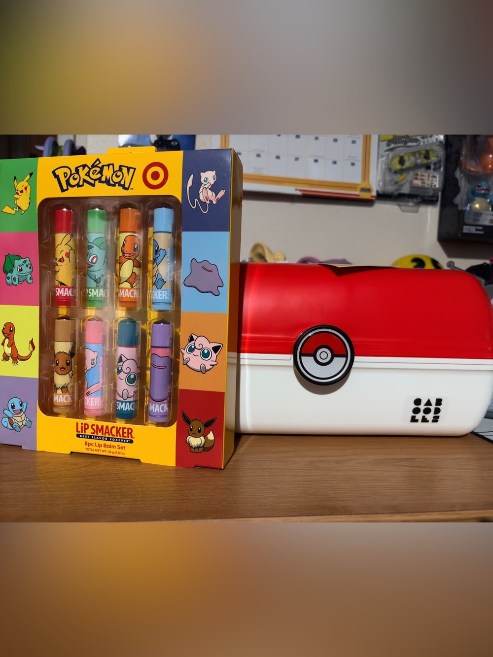 Pokemon x Target Caboodles Case Red/White